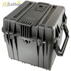 Peli Case 0340 gurulós kocka alakú műanyag védőtáska, védőtok, fotós táska, választható felszereltséggel Belső: 457x457x457 mm