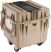 Peli Case 0340 gurulós kocka alakú műanyag védőtáska, védőtok, fotós táska, választható felszereltséggel Belső: 457x457x457 mm