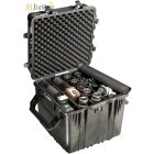 Peli Case 0350 kocka alakú műanyag védőtáska, védőtok, fotós táska (görgő külön rendelhető), választható felszereltséggel Belső: 508x508x508 mm