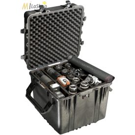   Peli Case 0350 kocka alakú műanyag védőtáska, védőtok, fotós táska (görgő külön rendelhető), választható felszereltséggel Belső: 508x508x508 mm