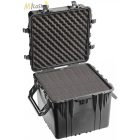 Peli Case 0350 kocka alakú műanyag védőtáska, védőtok, fotós táska (görgő külön rendelhető), választható felszereltséggel Belső: 508x508x508 mm