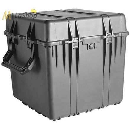 Peli Case 0370 kocka alakú műanyag védőtáska, védőtok, fotós táska (görgő külön rendelhető), választható felszereltséggel  Belső: 610x610x610 mm