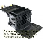 Peli Case 0450 GEN2 gurulós műanyag védőtáska, védőtok, szerszámos táska - kétféle fiókvariációval