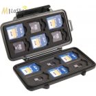 PELI Case 0915 SD memóriakártya tartó tok, Belső: 122x57x14 mm