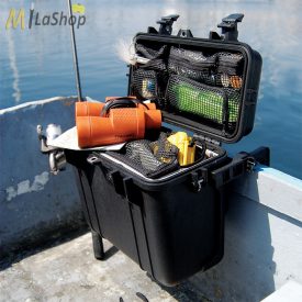   Peli Case 1430 műanyag védőtáska, védőtok, fotós táska, választható felszereltséggel Belső: 345x146x297 mm