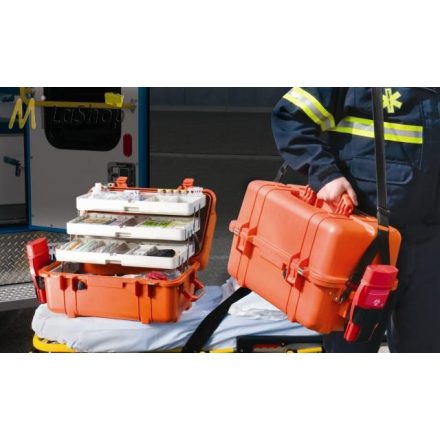 Peli Case 1460 EMS orvosi műanyag védőtáska - narancs színben