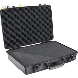   Peli Case 1490 műanyag védőtáska, tok 15" colos (38,1 cm) laptophoz/notebookhoz, választható felszereltséggel Belső: 451x289x105 mm