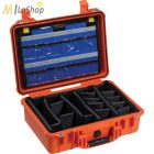 Peli Case 1500 EMS (orvosi) betéttel, műanyag védőtáska, védőtok - Belső: 428x286x155 mm