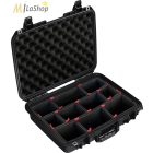 Peli AIR CASE 1505 műanyag védőtáska, védőtok - fekete színben, választható felszereltséggel Belső: 465 x 337 x 139 mm
