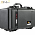 Peli AIR CASE 1506 műanyag védőtáska, védőtok, választható felszereltséggel Belső: 475 × 239 × 198 mm
