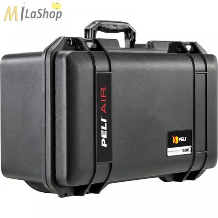 Peli AIR CASE 1506 műanyag védőtáska, védőtok, választható felszereltséggel Belső: 475 × 239 × 198 mm