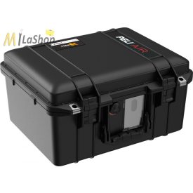   Peli AIR CASE 1507 műanyag védőtáska, védőtok - fekete színben, választható felszereltséggel Belső: 385x289x216 mm