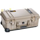 Peli Case 1510 gurulós műanyag védőtáska, Carry On bőrönd - több színben, választható felszereltséggel Belső: 502x280x193 mm
