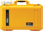  Peli AIR CASE 1535 gurulós műanyag védőtáska, védőtok - narancs, ezüst, sárga színben, választható felszereltséggel Belső: 518x284x183 mm