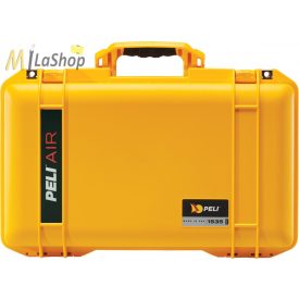  Peli AIR CASE 1535 gurulós műanyag védőtáska, védőtok - narancs, ezüst, sárga színben, választható felszereltséggel Belső: 518x284x183 mm