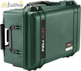 Peli AIR CASE 1535 gurulós műanyag védőtáska, védőtok - hunter green színben, választható felszereltséggel Belső: 518x284x183 mm Peli AIR CASE 1535 gurulós műanyag védőtáska, védőtok - hunter green színben, választható felszereltséggel Belső: 518x284x183 mm