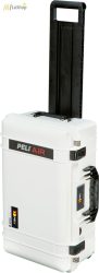 Peli AIR CASE 1535 gurulós műanyag védőtáska, védőtok - fehér színben, választható felszereltséggel Belső: 518x284x183 mm