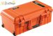 Peli AIR CASE 1535 gurulós műanyag védőtáska, védőtok - narancs, ezüst, sárga színben, választható felszereltséggel Belső: 518x284x183 mm