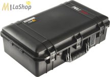   Peli AIR CASE 1555 műanyag védőtáska, védőtok - fekete színben, választható felszereltséggel Belső: 584x324x191 mm