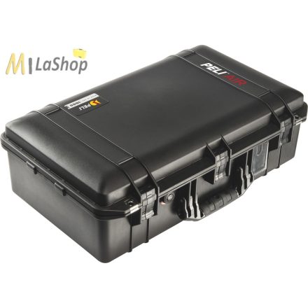 Peli AIR CASE 1555 műanyag védőtáska, védőtok - fekete színben, választható felszereltséggel Belső: 584x324x191 mm