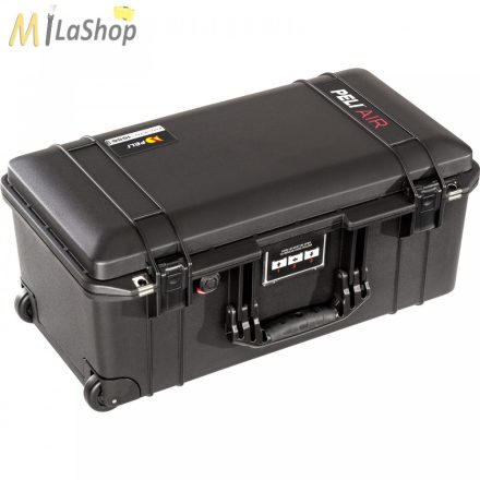 Peli AIR CASE 1556 kerekes, gurulós műanyag védőtáska, védőtok, választható felszereltséggel Belső: 549 × 273 × 228 mm