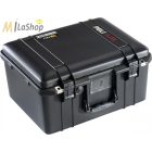 Peli AIR CASE 1557 műanyag védőtáska, védőtok - fekete színben, választható felszereltséggel Belső: 440x330x248 mm