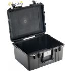 Peli AIR CASE 1557 műanyag védőtáska, védőtok - fekete színben, választható felszereltséggel Belső: 440x330x248 mm