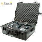 Peli Case 1600 műanyag védőtáska, védőtok, EMS orvosi táska, fotós táska - több színben, választható felszereltséggel Belső: 545x419x200 mm