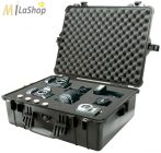   Peli Case 1600 műanyag védőtáska, védőtok, EMS orvosi táska, fotós táska - több színben, választható felszereltséggel Belső: 545x419x200 mm