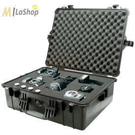   Peli Case 1600 műanyag védőtáska, védőtok, EMS orvosi táska, fotós táska - több színben, választható felszereltséggel Belső: 545x419x200 mm