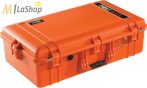   Peli AIR CASE 1605 műanyag védőtáska, védőtok - narancs színben, szivacsbetéttel Belső: 660x356x213 mm