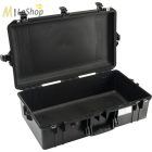 Peli AIR CASE 1605 műanyag védőtáska, védőtok - fekete színben, választható felszereltséggel Belső: 660x356x213 mm