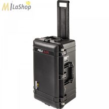   Peli AIR CASE 1606 gurulós, kerekes műanyag védőtáska, védőtok - fekete színben, választható felszereltséggel Belső: 623 x 312 x 260 mm