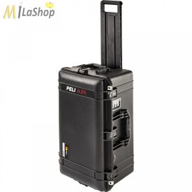   Peli AIR CASE 1606 gurulós, kerekes műanyag védőtáska, védőtok - fekete színben, választható felszereltséggel Belső: 623 x 312 x 260 mm