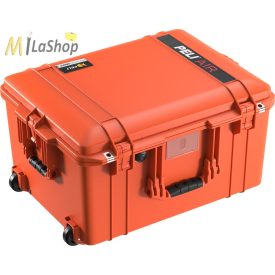   Peli AIR CASE 1607 gurulós műanyag védőtáska, védőtok - narancs, ezüst, sárga színben, választható felszereltséggel Belső: 535x402x295 mm