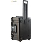 Peli AIR CASE 1607 gurulós műanyag védőtáska, védőtok - fekete színben, választható felszereltséggel Belső: 535x402x295 mm