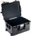 Peli AIR CASE 1607 gurulós műanyag védőtáska, védőtok - fekete színben, választható felszereltséggel Belső: 535x402x295 mm