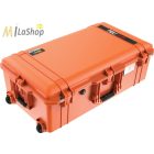 Peli AIR CASE 1615 gurulós műanyag védőtáska, védőtok, narancs és sárga színben, választható felszereltséggel Belső: 752x394x238 mm