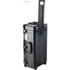 Peli AIR CASE 1615 gurulós műanyag védőtáska, védőtok, fekete színben, választható felszereltséggel Belső: 752x394x238 mm