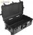 Peli AIR CASE 1615 gurulós műanyag védőtáska, védőtok, fekete színben, választható felszereltséggel Belső: 752x394x238 mm