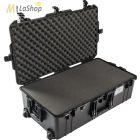 Peli AIR CASE 1615 gurulós műanyag védőtáska, védőtok, fekete színben, választható felszereltséggel Belső: 752x394x238 mm