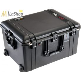   Peli AIR CASE 1637 gurulós műanyag védőtáska, védőtok - fekete színben, választható felszereltséggel Belső: 595x446x337 mm