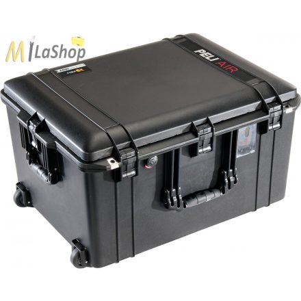 Peli AIR CASE 1637 gurulós műanyag védőtáska, védőtok - fekete színben, választható felszereltséggel Belső: 595x446x337 mm