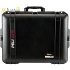 Peli AIR CASE 1637 gurulós műanyag védőtáska, védőtok - fekete színben, választható felszereltséggel Belső: 595x446x337 mm