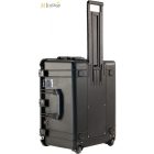 Peli AIR CASE 1637 gurulós műanyag védőtáska, védőtok - fekete színben, választható felszereltséggel Belső: 595x446x337 mm