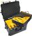 Peli AIR CASE 1637 gurulós műanyag védőtáska, védőtok - fekete színben, választható felszereltséggel Belső: 595x446x337 mm