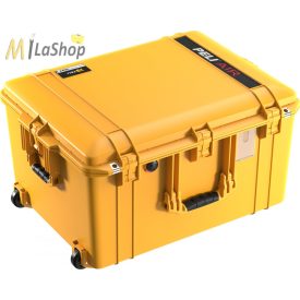   Peli AIR CASE 1637 gurulós műanyag védőtáska, védőtok - narancs, ezüst, sárga színben, választható felszereltséggel Belső: 595x446x337 mm