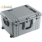 Peli AIR CASE 1637 gurulós műanyag védőtáska, védőtok - narancs, ezüst, sárga színben, választható felszereltséggel Belső: 595x446x337 mm