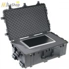 Peli Case 1650 gurulós műanyag védőtáska, védőtok, fotós táska, kamera táska, választható felszereltséggel Belső: 725x445x270 mm