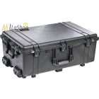 Peli Case 1650 gurulós műanyag védőtáska, védőtok, fotós táska, kamera táska, választható felszereltséggel Belső: 725x445x270 mm